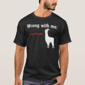 Llamas With Hats - I Eat Hands Wesentliche T-Shirt (Vorderseite)
