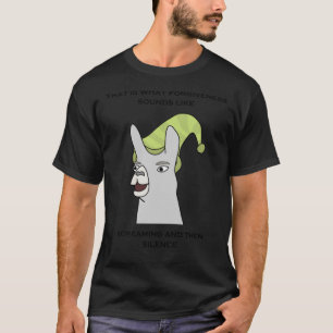 Llamas with Hats - &quot;Das ist Vergebung  T-Shirt