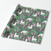 Llamas Wrapping Paper Geschenkpapier (Ungerollt)