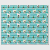 Llamas Wrapping Paper Geschenkpapier (Flach)