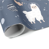 Llamas Wrapping Paper Geschenkpapier (Rolleneckpunkt)