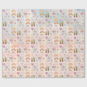 Llamas Wrapping Paper Geschenkpapier (Flach)