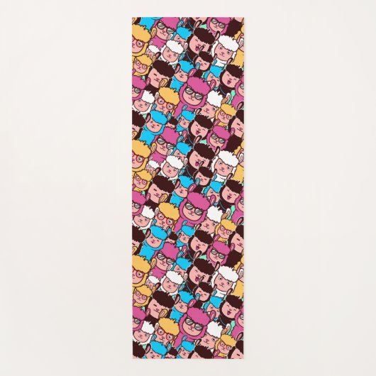 Llamas Yogamatte (Vorderseite)