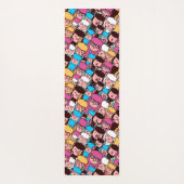 Llamas Yogamatte (Rückseite)