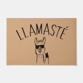 Llamaste Doormat, Llama Welcome Mat Fußmatte (Vorderseite)