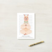 Llamaste | Funny Llama Personalisiert Post-it Klebezettel (Auf Schreibtisch)