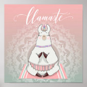 Llamaste Poster (Vorne)