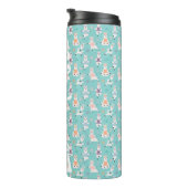 Llamaste | Spaß und Niedliche Yoga Llamas Meditati Thermosbecher (Nach rechts gedreht)