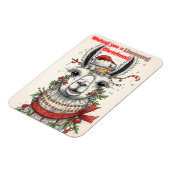 LLamazing Christmas Llama Holiday Magnet (Linke Seite)