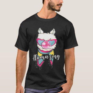 Llamazing Funny Llama Shirt für Frauen Alpaca Bubb
