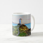 "Llanddwyn Insel-Leuchtturm," Anglesey, Wales Kaffeetasse (VorderseiteRechts)