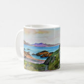 "Llanddwyn Insel-Leuchtturm," Anglesey, Wales Kaffeetasse (Vorderseite Links)