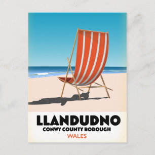 Llandudno Conway County Borough Wales Postkarte