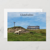 Llandudno - Großer Orme Postkarte (Vorne/Hinten)