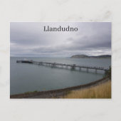 Llandudno Pier Postkarte (Vorderseite)