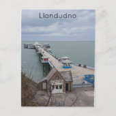 Llandudno Pier Postkarte (Vorderseite)