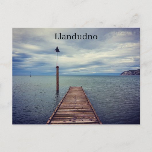 Llandudno Postkarte (Vorderseite)