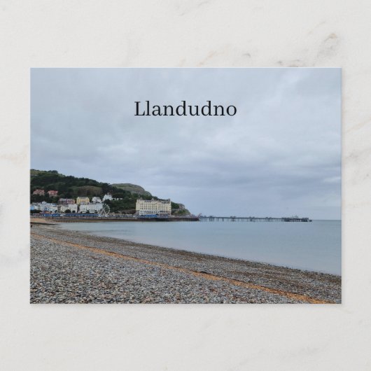 Llandudno Postkarte (Vorderseite)