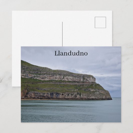 Llandudno Postkarte (Vorne/Hinten)