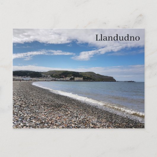 Llandudno Postkarte (Vorderseite)