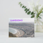 LLANDUDNO POSTKARTE (Stehend Vorderseite)