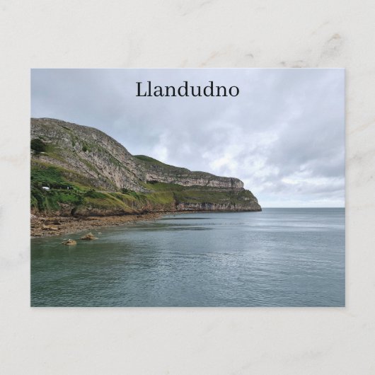 Llandudno Postkarte (Vorderseite)