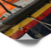 Llandudno Rettungsboot. Poster (Ecke)