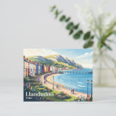 Llandudno Wales Postkarte (Stehend Vorderseite)