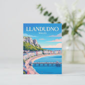 Llandudno Wales Postkarte (Stehend Vorderseite)