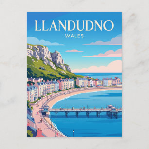 Llandudno Wales Postkarte
