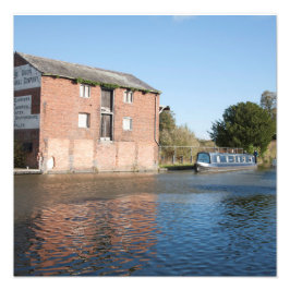 Llangollen Canal Ellesmere England Fotodruck