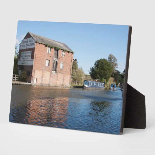 Llangollen Canal Ellesmere England Fotoplatte (Seite)