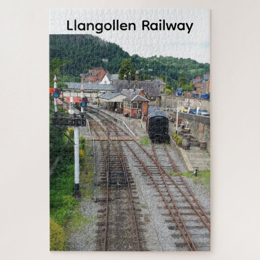 Llangollen-Eisenbahn-Puzzle Puzzle (Vertikal)
