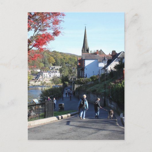 Llangollen Postkarte (Vorderseite)