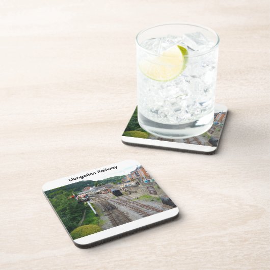 Llangollen Railway Coaster Getränkeuntersetzer (Rechte Seite)