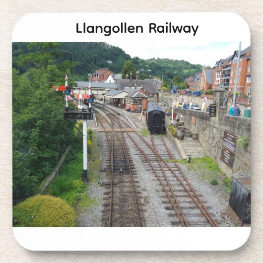 Llangollen Railway Coaster Getränkeuntersetzer (Vorderseite)
