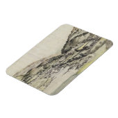 Llangollen-Tal (mit Papier) Magnet (Linke Seite)