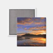 Llanstephan Sunset Magnet (Vorderseite/Rückseite)