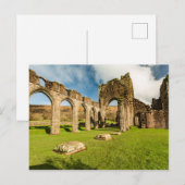Llanthony Priory Postkarte (Vorne/Hinten)