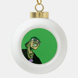 Llavero acrílico keramik Kugel-Ornament