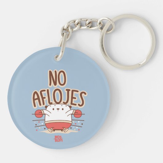 Llavero acrílico│No aflojes Schlüsselanhänger (Rückseite)