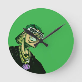 Llavero acrílico runde wanduhr