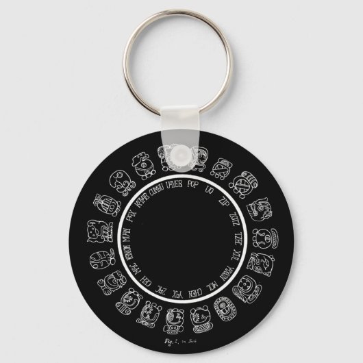 Llavero Calendario Maya Schlüsselanhänger (Vorderseite)