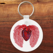 Llavero con un corazón schlüsselanhänger (Vorderseite)