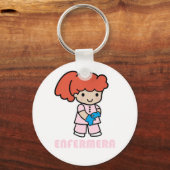 Llavero de enfermermera con guantes schlüsselanhänger (Vorderseite)