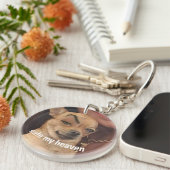 Llavero de perro de meme schlüsselanhänger (Vorderseite rechts)