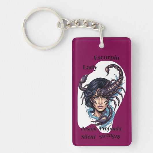 Llavero Lady Escorpio Schlüsselanhänger (Vorderseite)