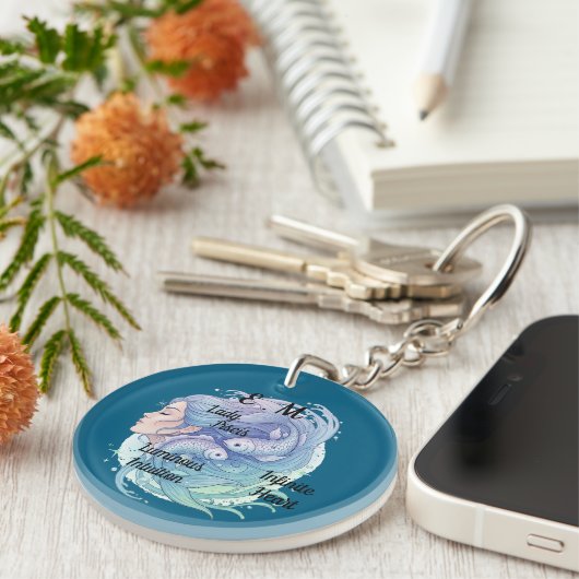 Llavero Lady Piscis Schlüsselanhänger (Vorderseite rechts)