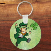 Llavero Leprechaun tipo chapa Schlüsselanhänger (Vorderseite)