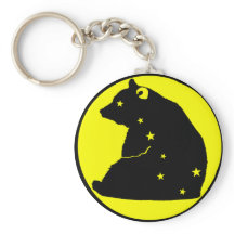 Llavero osa mayor amarillo